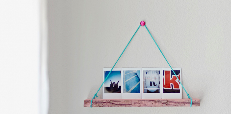 DIY Instax word of the year wall plaque + Giveaway